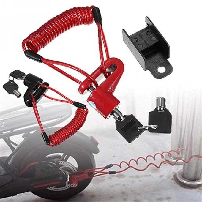 Scooterslot AERIUM DL mini rood