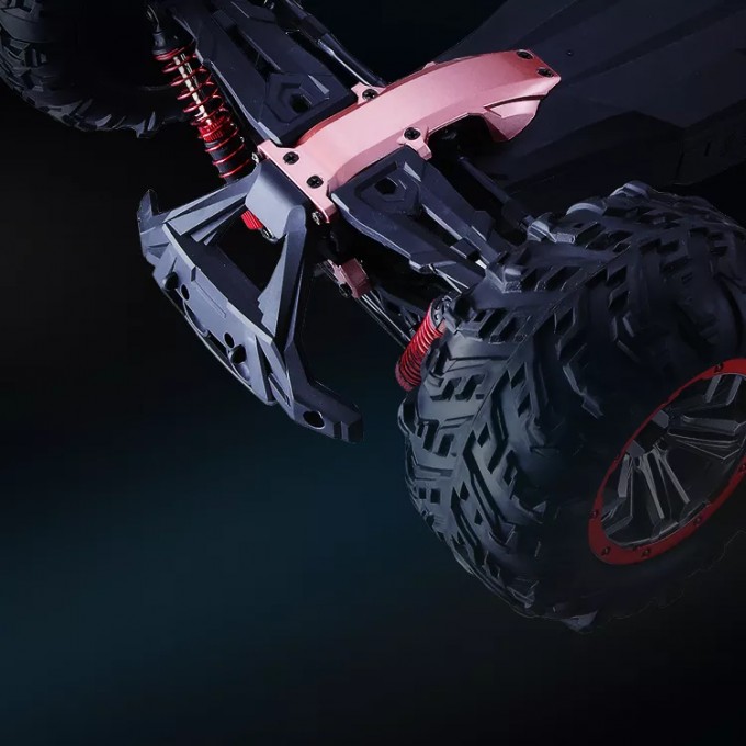 Off-road RC auto AERIUM HOSHI SPEED (1:10) geel - 2 batterijen