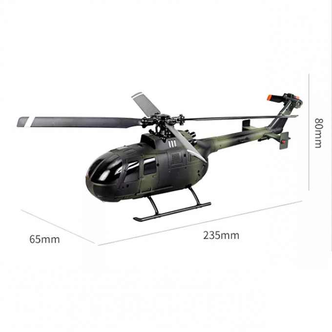 RC helikopter AERIUM C186 4CH CAMOUFLAGE groen