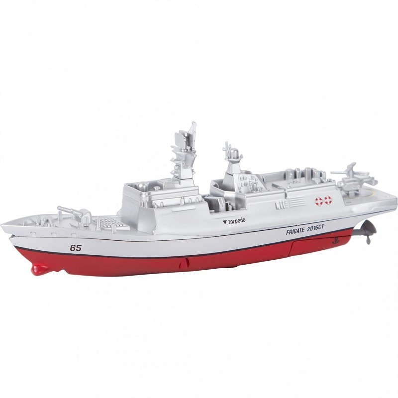 RC slagschip Invento Mini Frigate 2016CT - grijs RC slagschip Invento Mini Frigate 2016CT - grijs