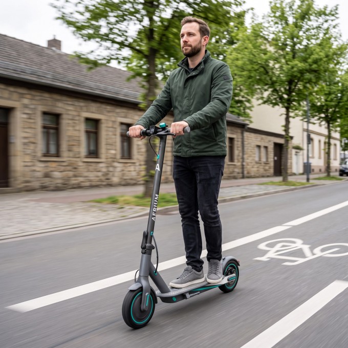 Elektrische step AERIUM T350 PRO blauw