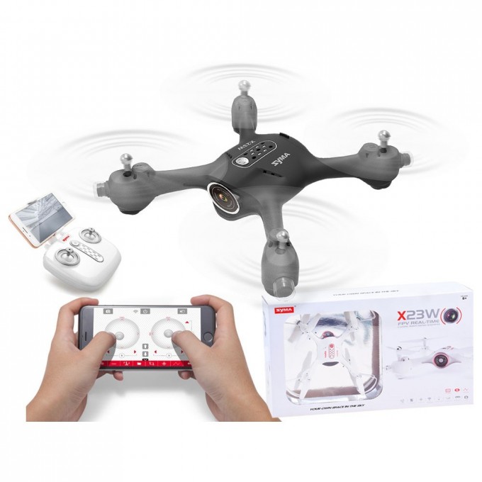 Syma X23W drone zwart