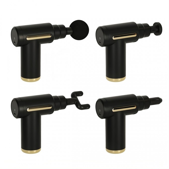 Massagepistool AERIUM Relax - 4 opzetstukken