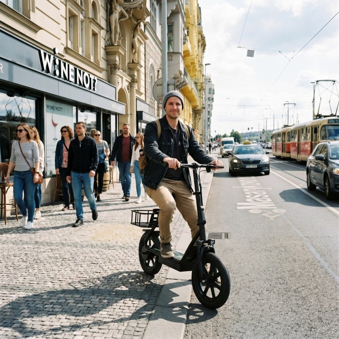 Elektrische step AERIUM AOVO PRO COMFORT V2 zwart