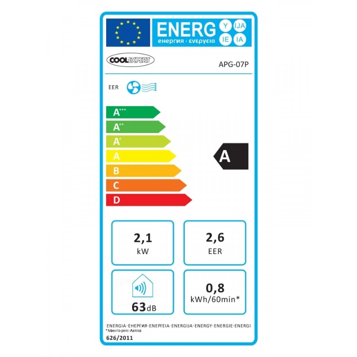 COOLEXPERT APG-07P mobiele airco