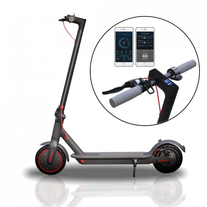 Elektrische step AERIUM AOVO PRO zwart