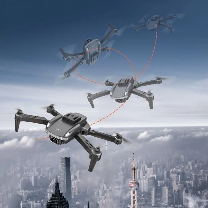 AERIUM KF 4K Dual Camera drone oranje - 2 batterijen