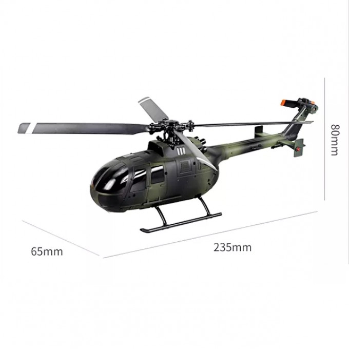RC helikopter AERIUM C186 4CH CAMOUFLAGE groen