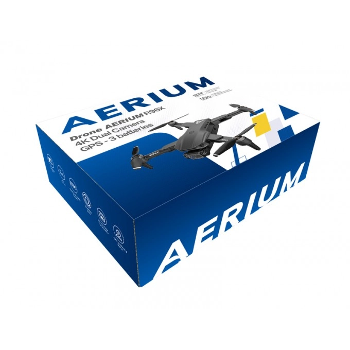 AERIUM R96X 4K Dual Camera GPS drone - 3 batterijen