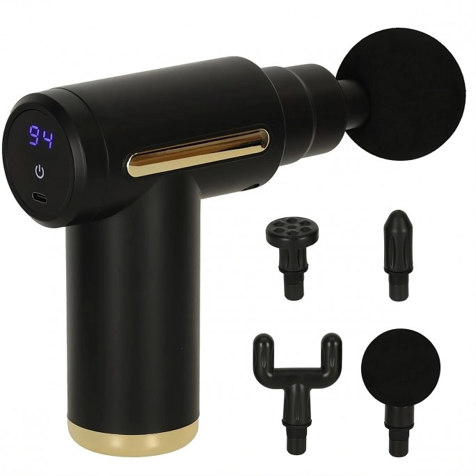 Massagepistool AERIUM Relax - 4 opzetstukken